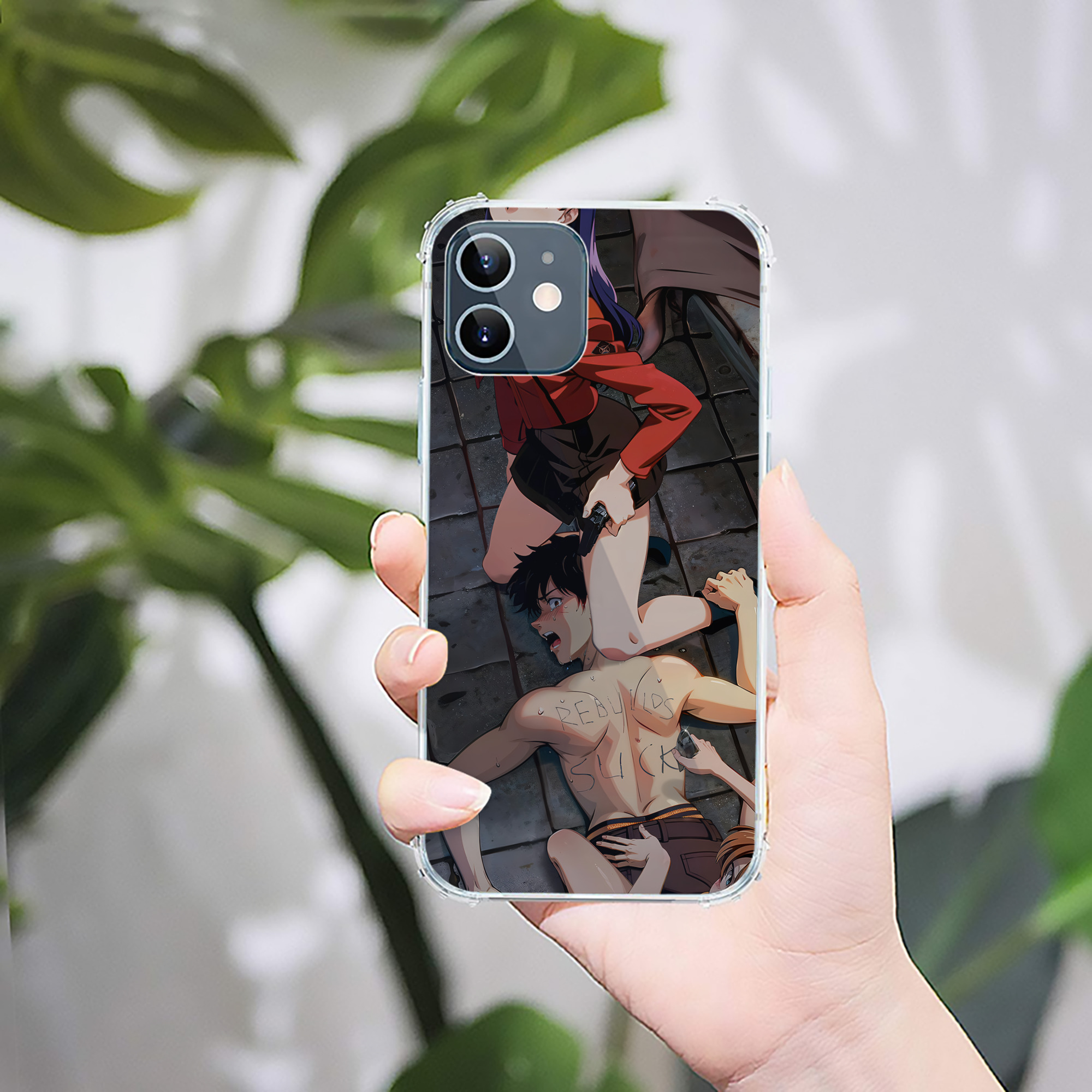 （画像用） EVA 新世紀エヴァンゲリオン 【iPhone 12シリーズ対応】透明スマホケース（クリアソフトケース）
